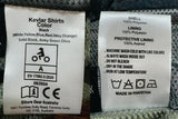 Bikers Gear Australia - Camisa protectora de franela para motocicleta con forro de aramida multicolor Rojo/Negro large