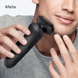 Braun Afeitadora Eléctrica Hombre Series 5, Máquina De Afeitar Barba En Seco Y En Mojado, 2 Modos De Afeitado, 50 Min De Uso, Láminas Flexibles, Carga Rápida, Estuche De Viaje, 52-N1000SI, Negro
