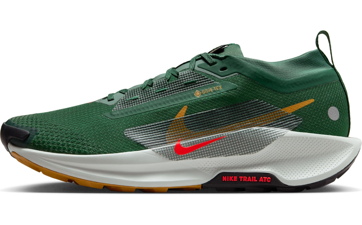 NIKE Pegasus Trail 5 Gore-Tex, Sneaker Hombre, Fir Bright Crimson Clay Green, 45.5 EU