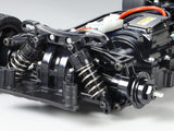 Tamiya 58639 58639-1 Mercedes-Benz 1:10 AMG GT3 (TT-02) -teledirigido Coche eléctrico RC Modelo de Kit de vehículo en Carretera de policarbonato carrocería-Sin lacado-58639