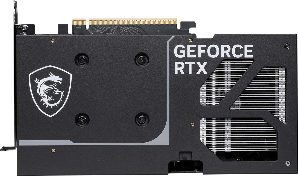 MSI GeForce RTX 5060 Ti 8G Ventus 2X OC Plus Tarjeta gráfica, RTX 5060 Ti, 8 GB GDDR7 (28 Gbps/128 bits), PCIe 5.0 - Diseño térmico de Doble Ventilador (2 x Ventilador STORMFORCE) - HDMI 2.1b