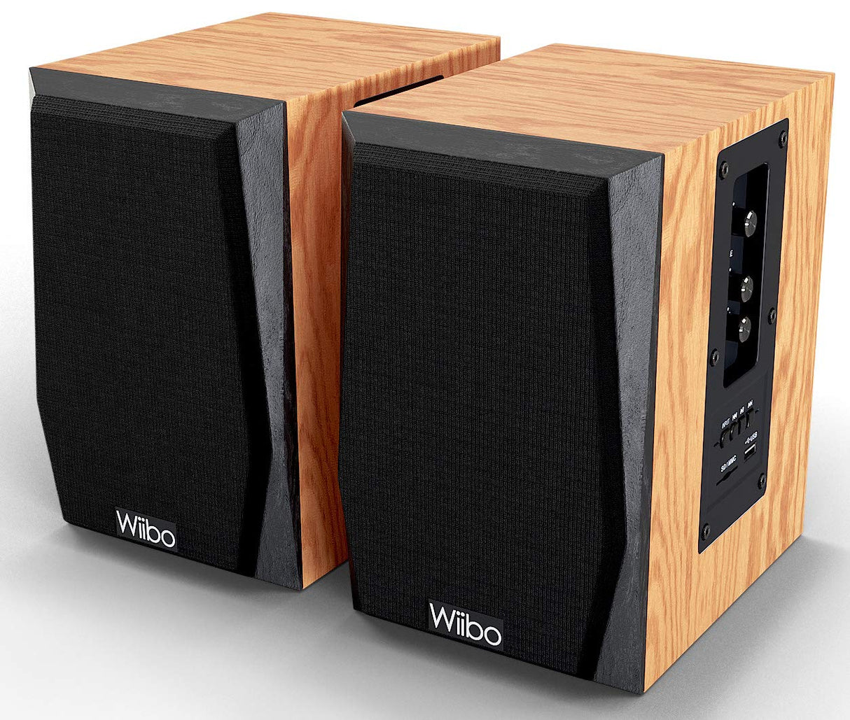 Wiibo Neo 50 Altavoces Estantería Bluetooth Activos 50W. Pareja