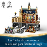Lego Harry Potter Castillo de Hogwarts: Gran Comedor de la Escuela de Magos de Juguete, 11 Minifiguras Incluidas Hermione Granger y Ron Weasley, Regalo para Niños y Niñas de 10 Años o Mas 76435