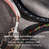 Marley House of Positive Vibration Frequency Auriculares Inalámbricos Over Ear - Auriculares Bluetooth, 34 Horas de Reproducción, Micrófono, Aislamiento de Ruido, Materiales Sostenibles, Cobre