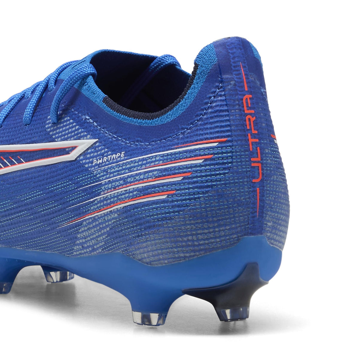 PUMA 6 Pro FG/AG, Zapatillas de fútbol Unisex Adulto, Ultra Blue White Glowing Red, 44.5 EU