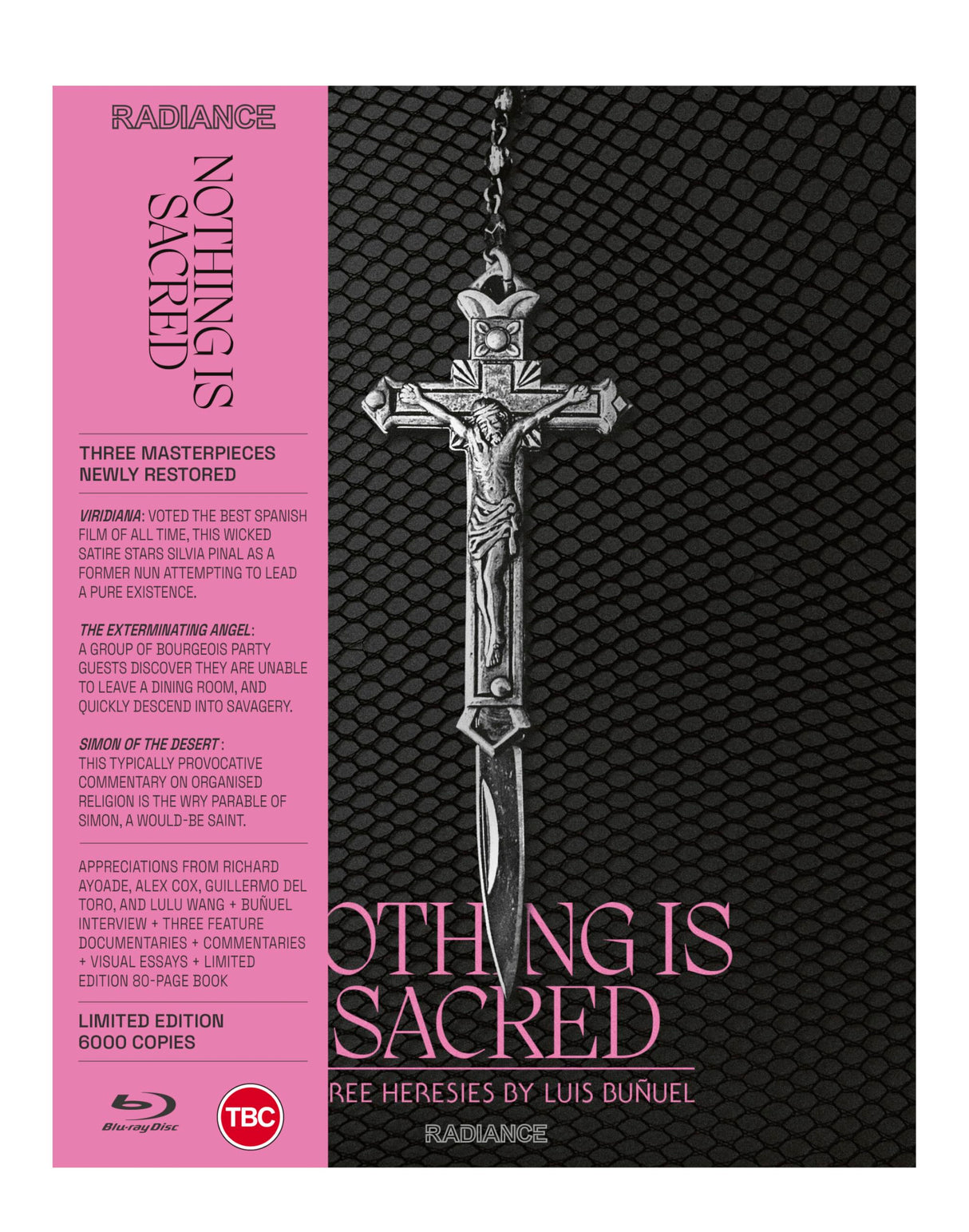Nothing is Sacred: Three Heresies from Luis Bunuel (Limited Edition) [Blu-ray] [Region A & B & C]