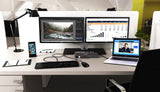 I-Tec USB 3.0/USB-C 5K Universal Dual Docking Station 2X 4K 60Hz Video 2X HDMI 1x Ethernet 6X USB 3.0 Windows Mac OS Linux Android Compatible con Thunderbolt 3, gris
