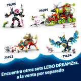 LEGO DREAMZzz 2 en 1 Submarino-Tiburón de Las Pesadillas de Juguete - 2 Opciones de Construcción con Aeronaves y 5 Minifiguras Inc. Mateo y Astrid - Regalo de para Niños y Niñas de 9+ años 71500