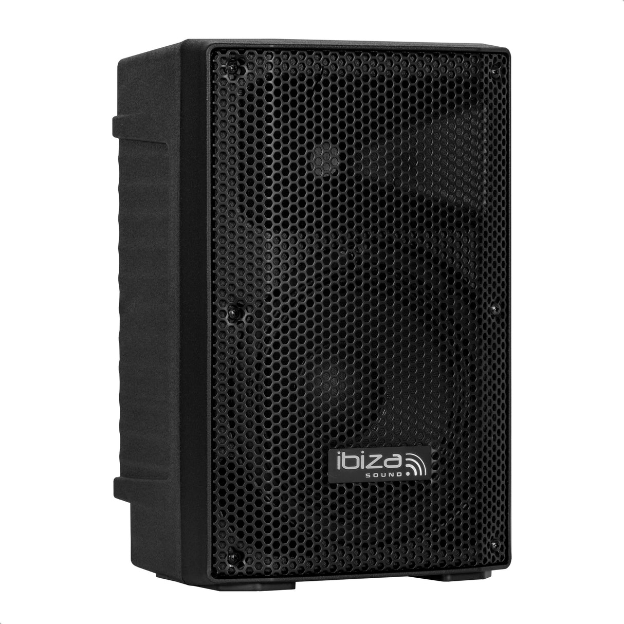 Ibiza - XTK8-MKII - Altavoz Sono pasivo de 8"/20 cm - Tweeter de compresión de 25 mm - Sistema Bass Reflex - Asas y Ruedas - Nueva VERSIÓN - Negro - Fiesta, Eventos, Club, Conferencia