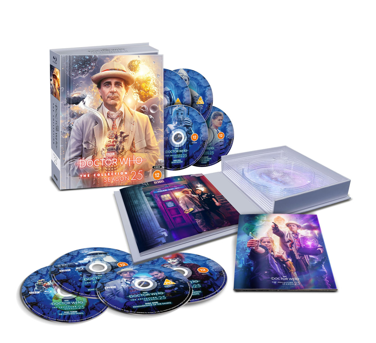 Doctor Who: The Collection Season 25 Blu-Ray (Limited Edition Packaging)