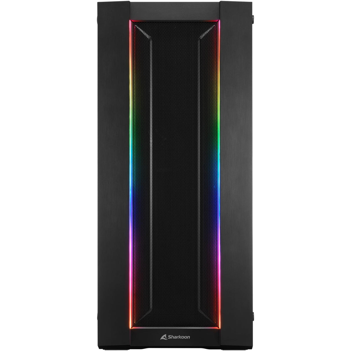 Sharkoon ELITE SHARK CA200M - Caja de Ordenador, PC Gaming, Torre E-ATX, Negro