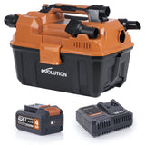 Evolution Cordless R11VAC-Li Aspiradora de taller en seco y húmedo 18v Li-Ion EXT