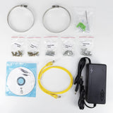 PNI Cámara de videovigilancia en Vivo PTZ IP60 con Panel Solar, 2MP, gsm 4G, Ranura SIM
