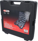 KS Tools 917.0216 Juego de llave de vaso de 1/4" + 3/8" + 1/2" , 216 pzs.
