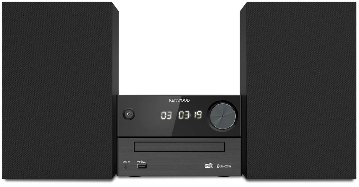 KENWOOD M-420DAB - Microcadena, Color Negro,D, USB, Dab+, Bluetooth