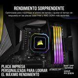 Corsair Vengeance RGB RS 64GB (2x32GB) DDR4 3600MHz C18 Memoria de Sobremesa (Iluminación Dinámica RGB, Tiempos de Respuesta Reducidos, Compatible con Intel & AMD 400/500 Series) Negro