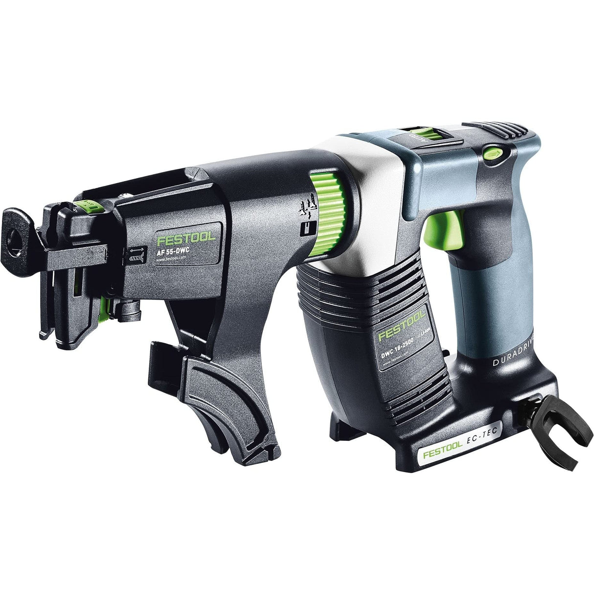 Festool Atornillador de construcción en seco a batería DWC 18-2500 Basic DURADRIVE