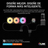 Corsair iCUE Link XH505i RX360 RGB Kit de Refrigeración Personalizada – Bloque de Refrigeración Liquida XC7 Elite, Bomba y Depósito XD6 Elite, 3 RX120 RGB, Radiador XR5 de 360 mm, System Hub - Negro