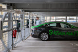 Schneider Electric - Wallbox EVB3S22NC0M - Columna de Carga para Coche eléctrico (22 kW, Cable T2 de 5 m)