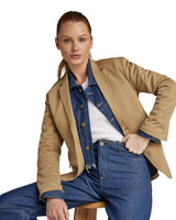 G-STAR Para Mujer Americana Elastic Waist, Beige (Safari D24253-D401-B444), XS
