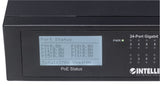 Intellinet PoE+ Switch 24-Port GIGABIT MIT 2 SFP-Ports 370W
