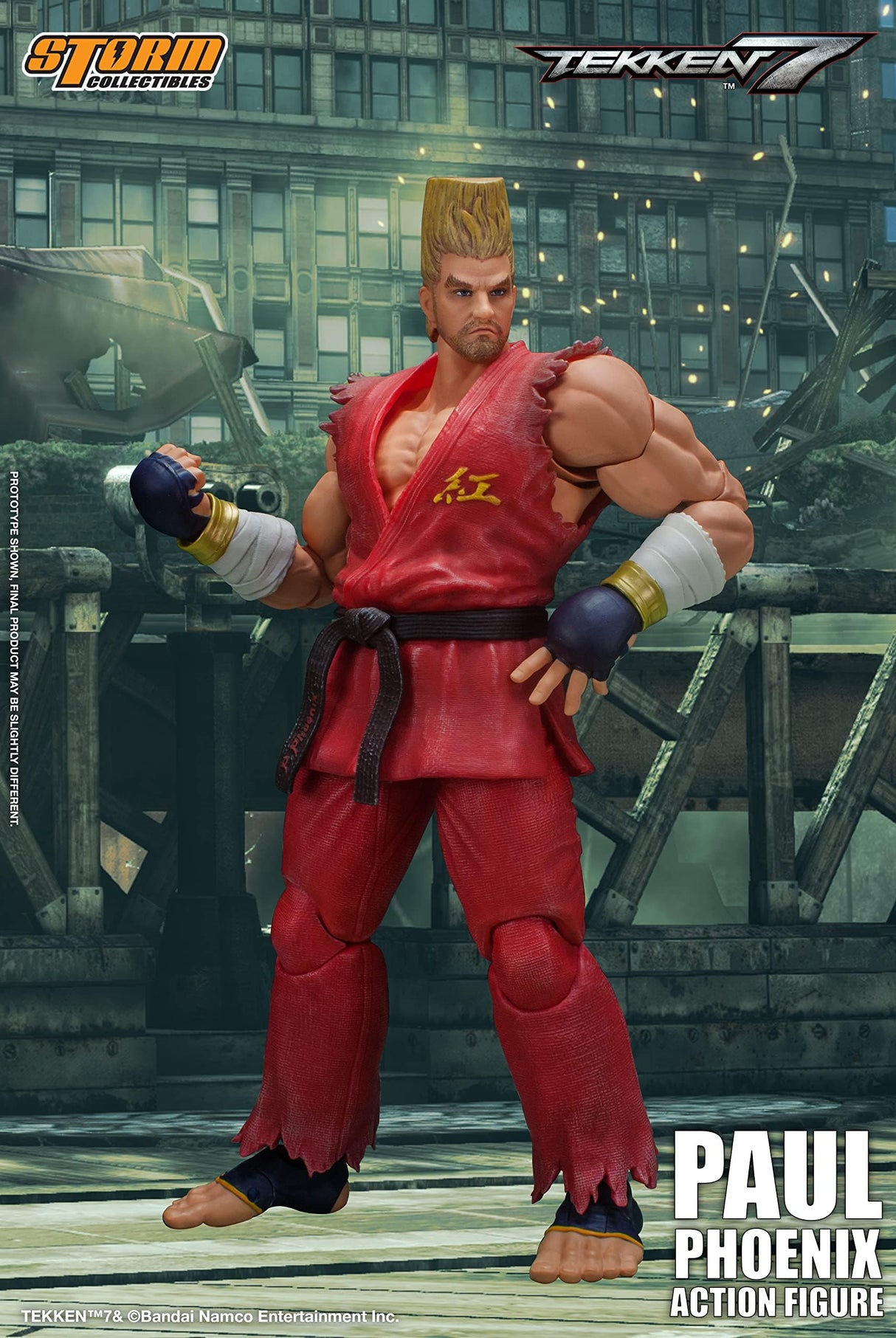 Storm Collectibles - Tekken 7 - Paul Phoenix, Figura de acción 1/12