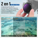 NEEWER Filtros ND/PL Set Compatible con dji Air 3S, Paquete de 4 ND8/PL, ND16/PL, ND32/PL, ND64/PL Polarizador Densidad Neutra Accesorios Lentes Drone Vidrio Óptico HD Multicapa Delgado, FL-A87