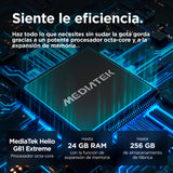 Moto g05 24GB (8G+16GB RAM Boost)/256GB Azul, España, Pantalla superbrillante de 6.67 Pulgadas, Sistema de cámaras de 50 MP, Modo Retrato con IA, Soft Luxe, Corning Gorilla Glass 3, batería 5200 mAh