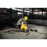 DEWALT D28730-QS - Sierra de corte de metal 2200W, Disco de corte 355 mm, 3800 RPM