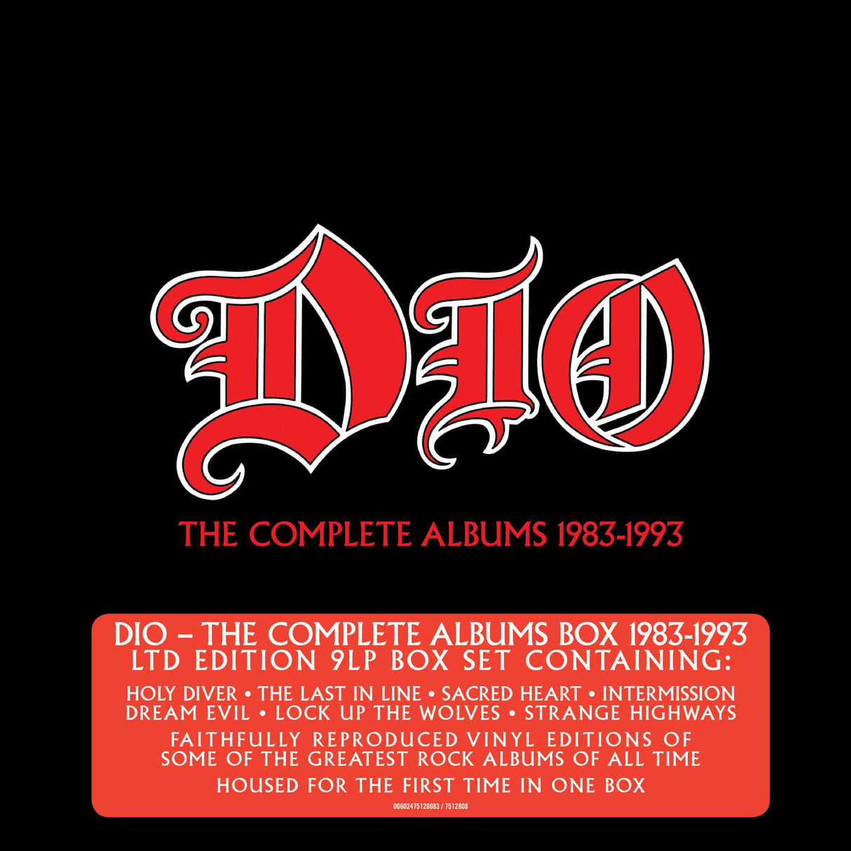 THE COMPLETE ALBUMS BOX 1983-1993 (9LP-Vinilo)
