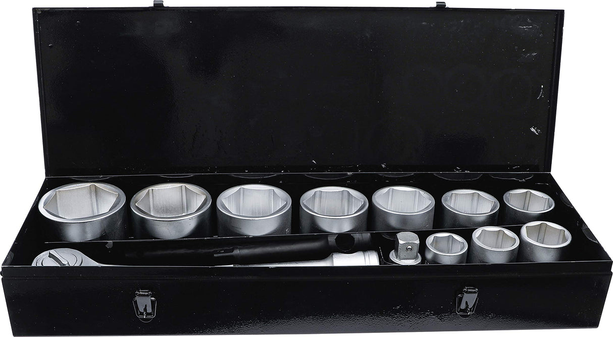 BGS Diy 15111 | Juego de llaves de vaso | entrada 25 mm (1") | 36 - 80 mm | 15 piezas