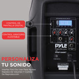 Pyle Altavoces, Bocinas, para DJ, Activos, Pasivos, 1000V, Bluetooth, Microfono, Control Remoto