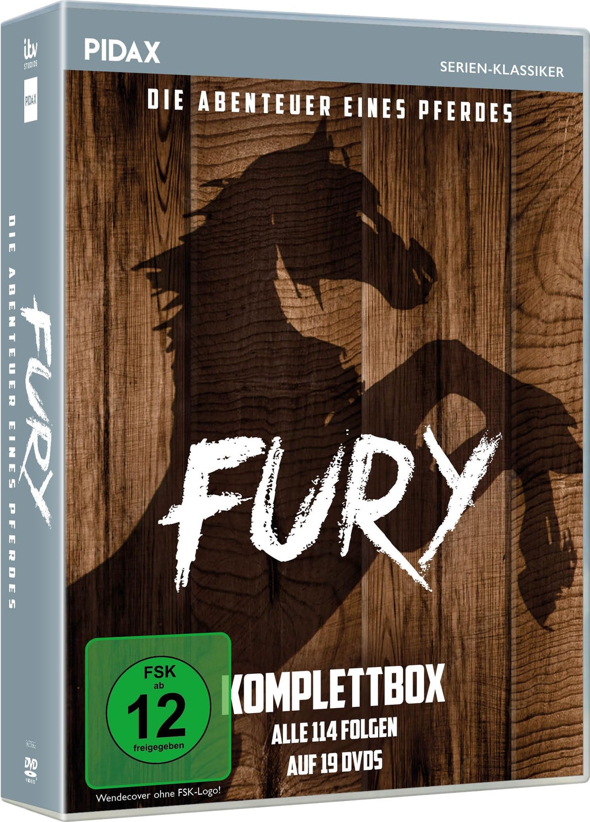 Fury - Komplettbox / Die komplette 114-teilige Kultserie in einer Box (Pidax Serien-Klassiker) [Alemania] [DVD]