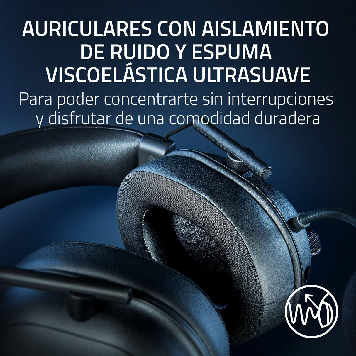 Razer BlackShark V2 HyperSpeed para PC - Auriculares para esports inalámbricos y ligeros (280 g, Micrófono HyperClear, Diafragmas TriForce de titanio de 50 mm, Bluetooth) Negro
