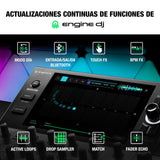 Denon DJ SC LIVE 4 Controlador DJ con separación de stems en 4 decks, streaming por wifi, altavoces integrados, compatible con Serato DJ y Virtual DJ