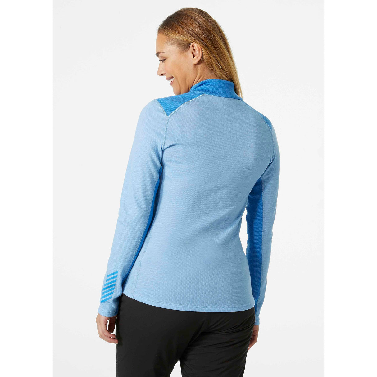 Helly-Hansen Womens W Lifa Merino Midw 1/2 Zip, Azul Brillante, S