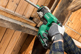 HIKOKI Akku Säbelsäge CR18DMA (18V, Sägehub: 29 mm, Leerlaufvibration: 8,7 m/sec², Sägen in Holz Ø: 300 mm, Sägen in Rohr Ø: 130 mm, Sägen in Stahl Ø:19 mm,) OHNE Akku, Ladegerät und Transportkoffer.