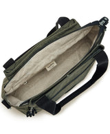 Kipling Elysia Bandolera Mediana, Bolsos de Hombro, Green Moss (Verde)
