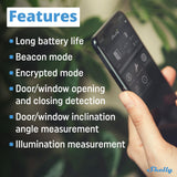 Shelly Smart Security Bundle XL, Paquete De Seguridad Inteligente, Dispositivos Bluetooth, Automatizacion del Hogar, No Hub Requerido, Batería De Larga Duración, Zonas De Alarmas Personalizadas