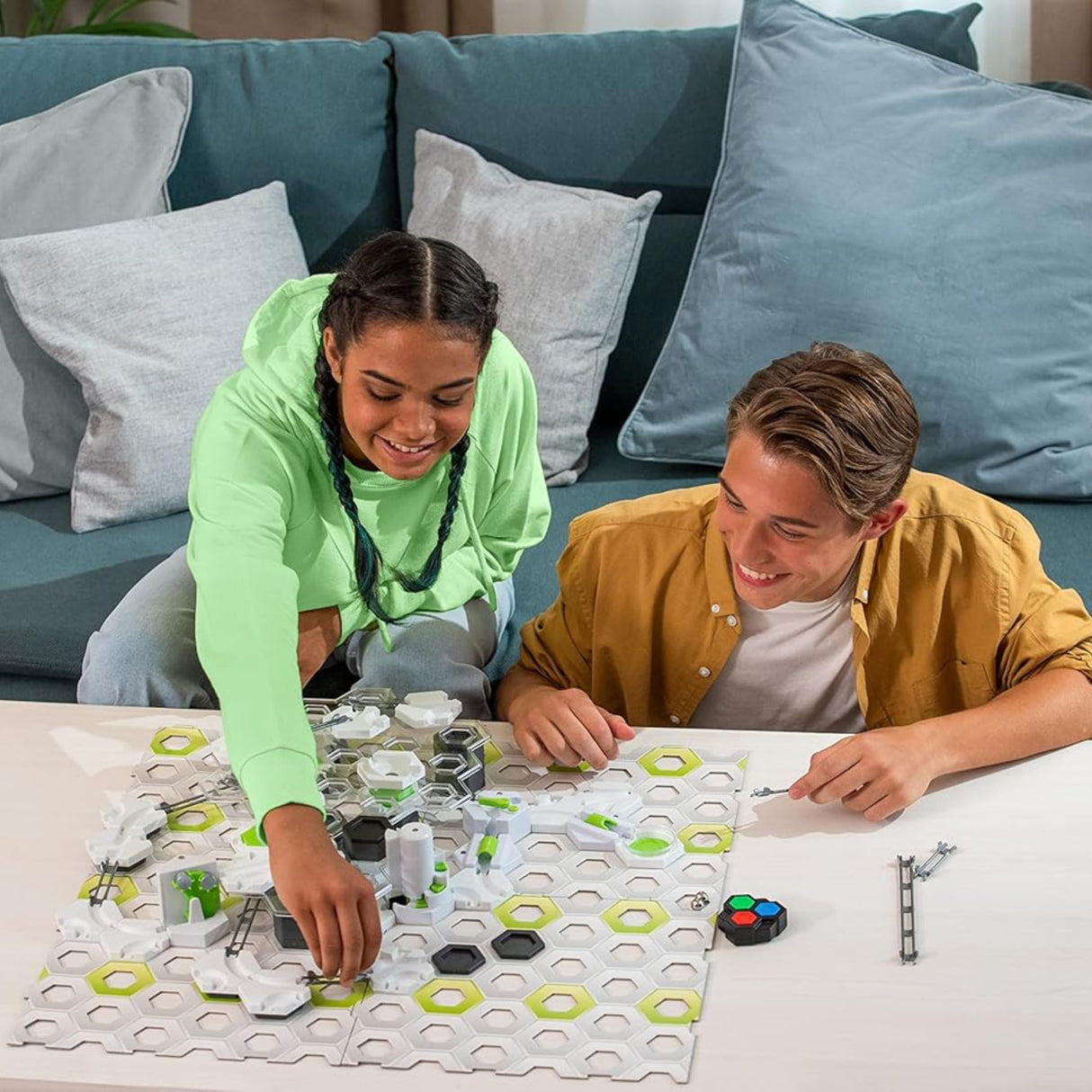 Ravensburger - Gravitrax Power Interaction | Circuito Canicas con 11 Piezas | Rompecabezas Niños con Canicas | Juegos para Niños De 8 Años | Juegos Mesa Compatibles con Todos Los Gravitrax