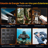 OSCAL Tank 1 Movil Resistente 5G, 48GB+512GB, 20000mAh 55W, Cámara 64MP+50MP+20MP Visión Nocturna, 6.78" FHD+120Hz & 2,01" Pantalla Sec., Dimensity 7050 Movil Irrompible Android 15, IP69K/NFC/OTG