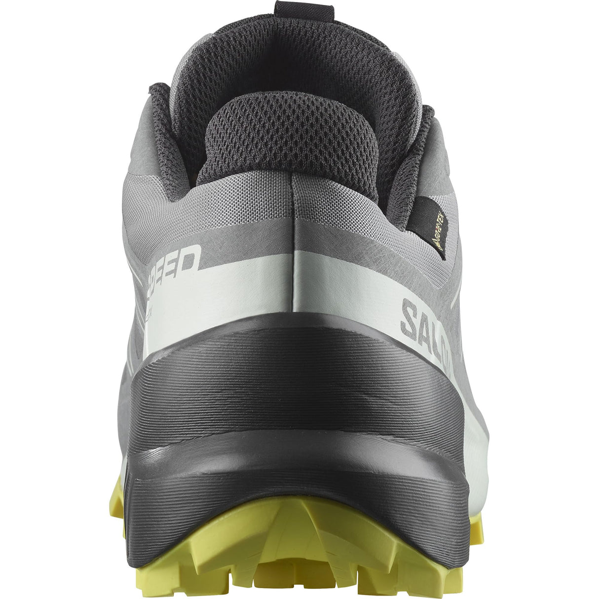 SALOMON Speedcross Gore-tex, Zapatillas de Trail Running Mujer, Sharkskin Clearly Aqua Sunny Lime, 43 1/3 EU