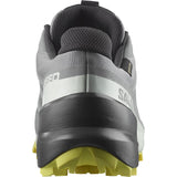 SALOMON Speedcross Gore-tex, Zapatillas de Trail Running Mujer, Sharkskin Clearly Aqua Sunny Lime, 43 1/3 EU