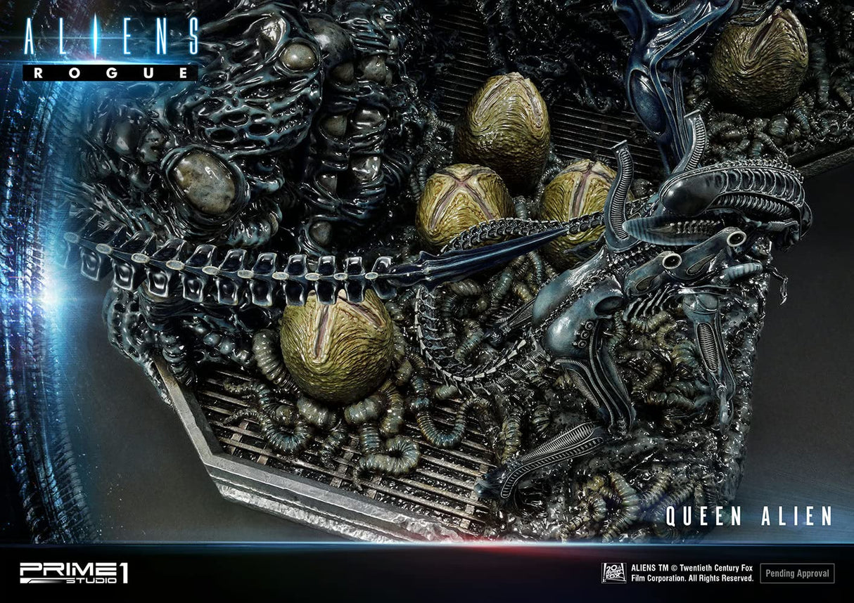 Aliens Premium Masterline Series - Figura Decorativa (71 cm), diseño de Reina Alien Battle Diorama