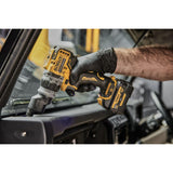 DEWALT DCD703NT-XJ - Destornillador 12V, 2 velocidades, Motor sin escobillas, 4 herramientas intercambiables, Incluye clip de cinturón de metal y caja TSTAK, No incluye batería ni cargador