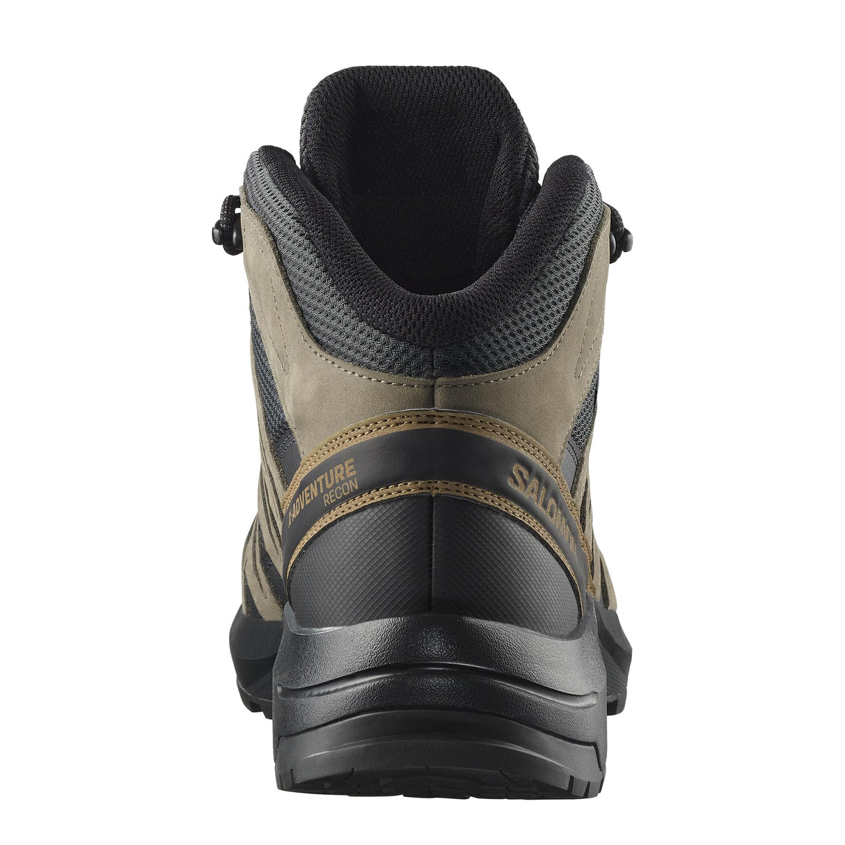 Salomon X-ADVENTURE RECON MID GORE TEX, Zapatos de senderismo para Hombre, Asphalt Falcon Coyote Brown, 40 2/3 EU