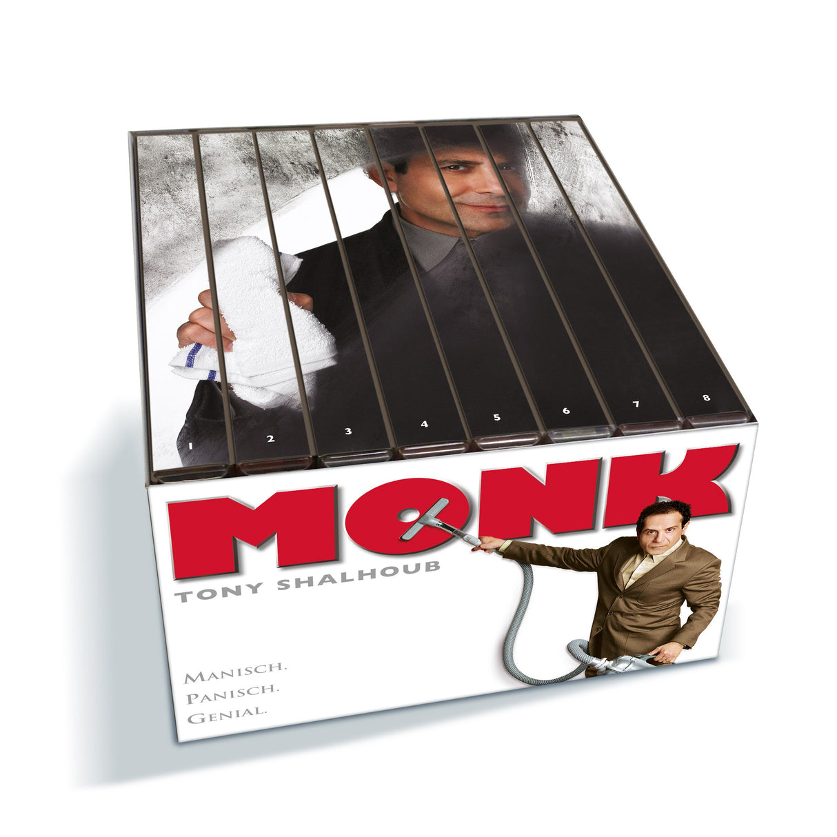 Monk - Staffel 1-8 - Gesamtbox [Alemania] [DVD]
