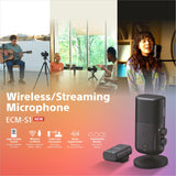 Sony ECM-S1 Micrófono inalámbrico para Streaming