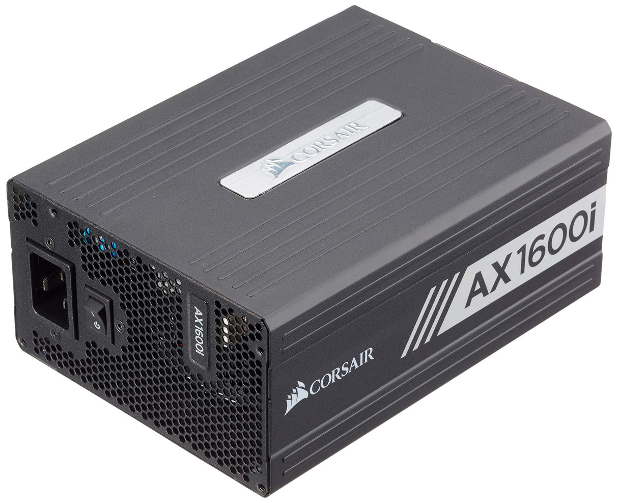 Corsair AX1600i unidad de - Fuente de alimentación (1600 W, 100 - 240 V, 50 - 60 Hz, 15-9 A, 180 W, 1600 W)