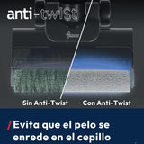 Hoover HW3 - Aspirador y fregasuelos inalámbrico 2 en 1 seco y húmedo - para Suelos delicados y Duros - 40 min autonomía - Anti-Twist - Autolimpieza Aire frío - Limpieza Bordes Bilateral [HW3Z00]